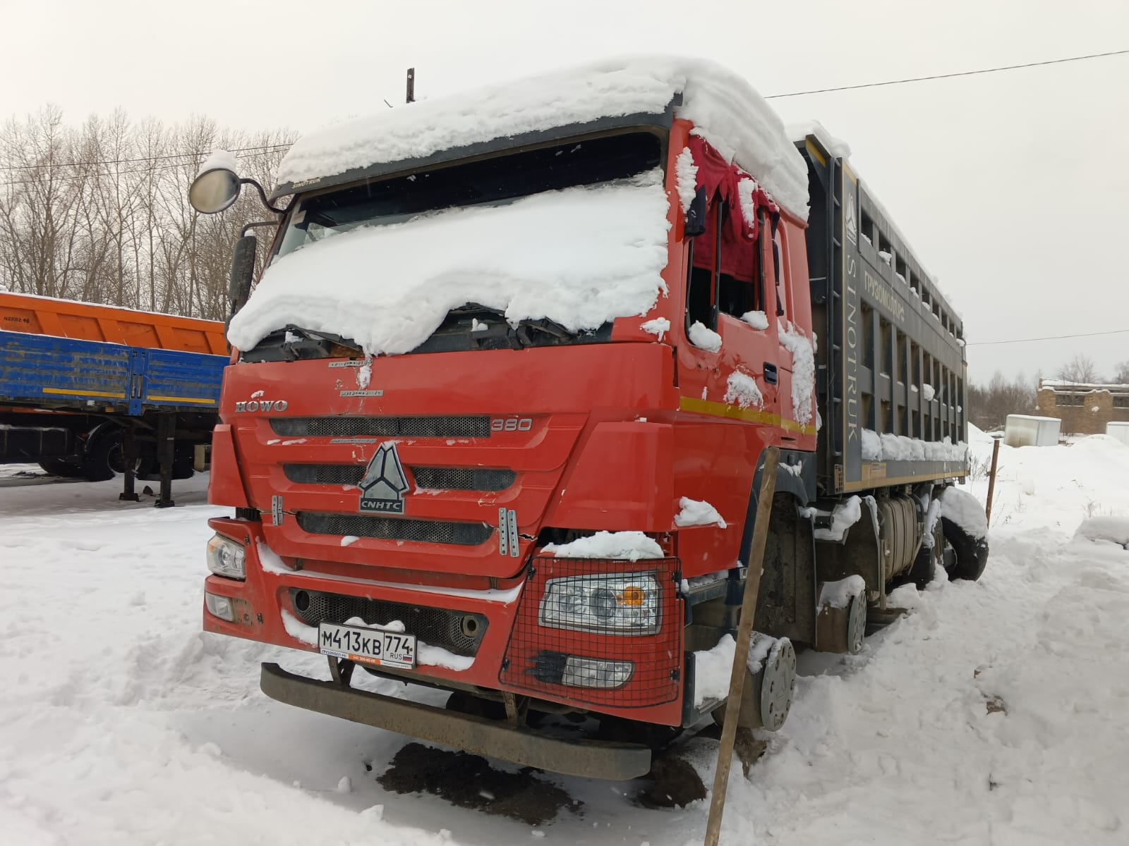 Howo ZZ* 8x4 Самосвал 2022 г. - фото 17